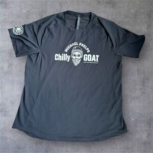 Lululemon Michael Phelps Chilly GOAT Short Sleeve License to Train- NWT